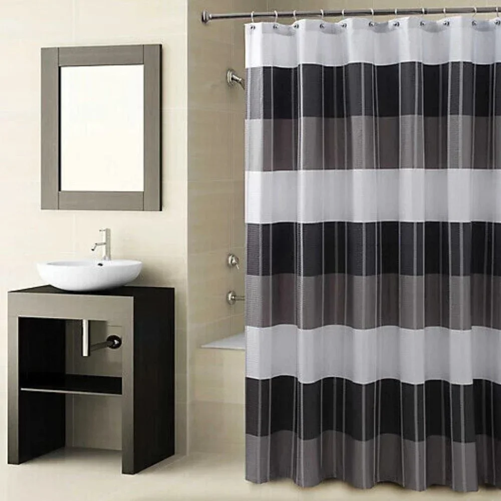 Croscill Fairfax‎ Shower Curtain Black